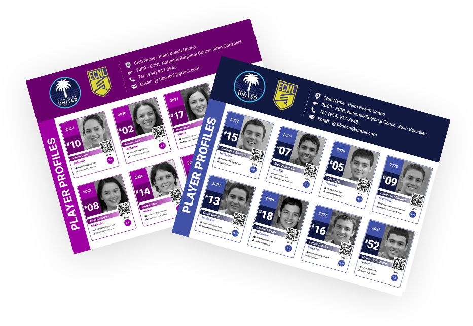 Player Profile Cards